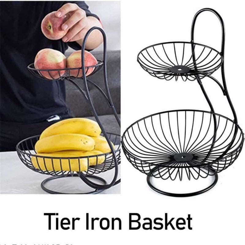 Buy Double Layer Fruit Basket