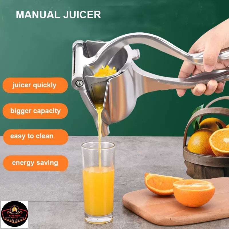 Stainless Steel Manual Fruit Juicer/Squeezer