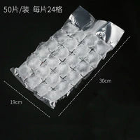 Disposable ice bage mold