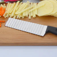 Potato French Fry Wave Knife